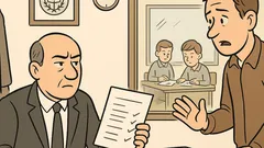 Vic: Martinovega očeta pokličejo k ravnatelju