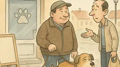 Vic: Mujo pelje psa k veterinarju…